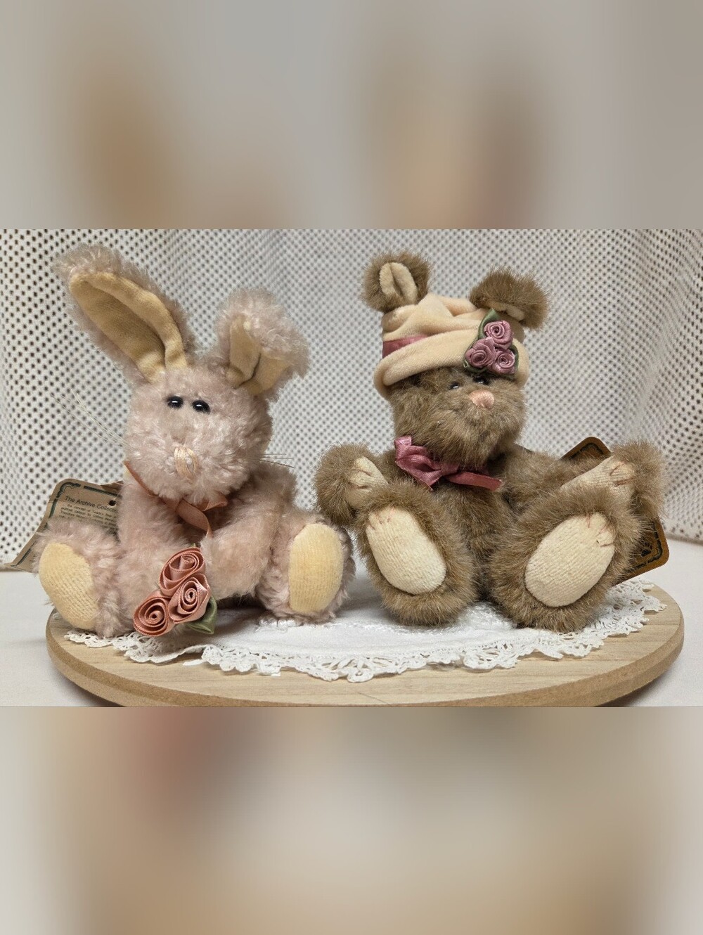 Vintage Boyds Bears (Lucinda) & Mercury) Plush Bears